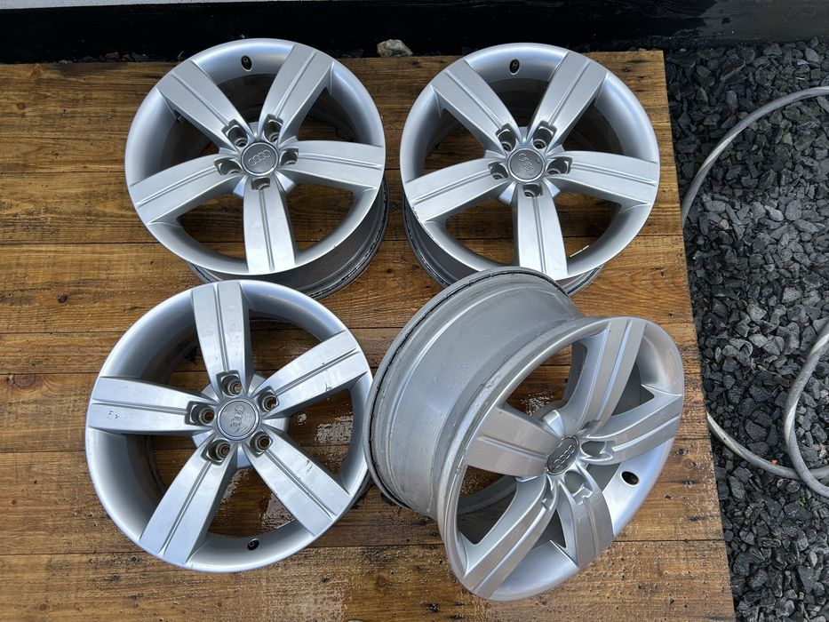 (F34) ALUFELGI 17” 5x112 AUDI 8J ET47 (TT, A3, A4 B6 B7 A6 C5, VW itp) oryginał