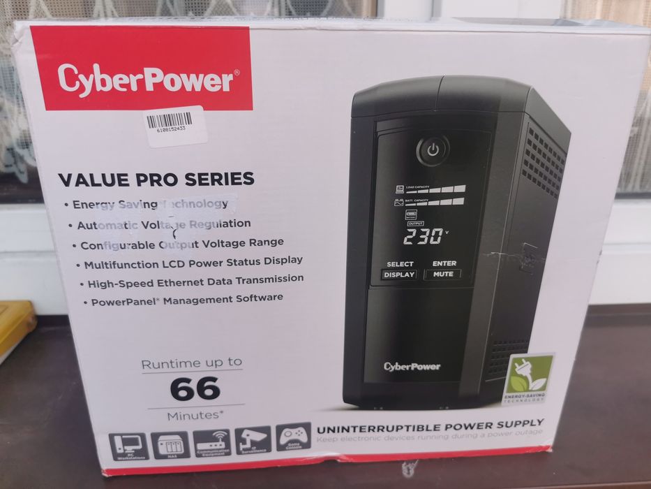 Zasilacz UPS CYBERPOWER VP700ELCD-FR 700VA 390W używany