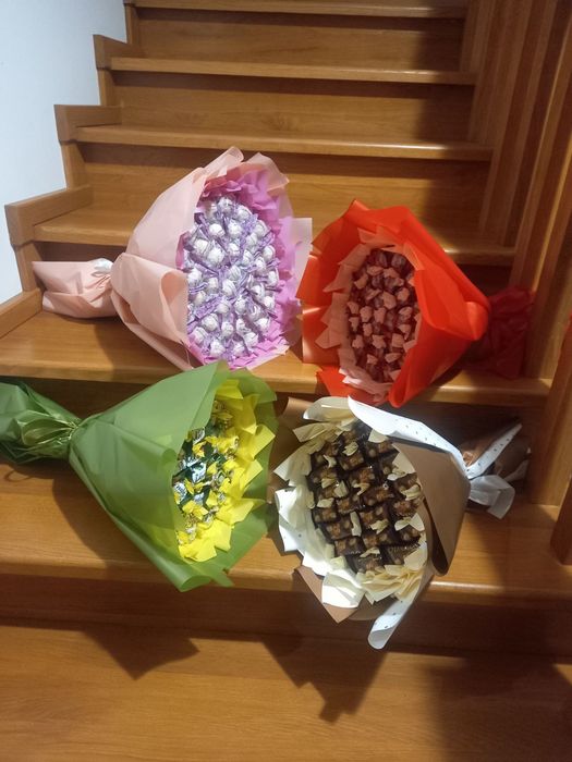 Букети з цукерків