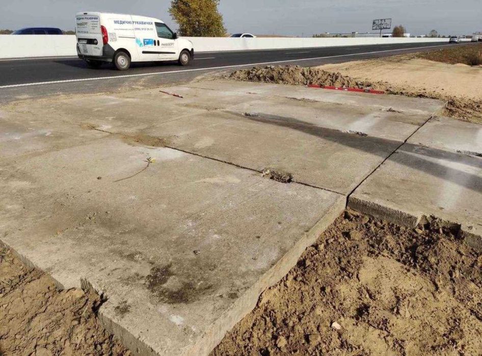 Плита дорожня та бетонний забор ЖБИ доставимо монтуемо: 530 грн. - Інші ...