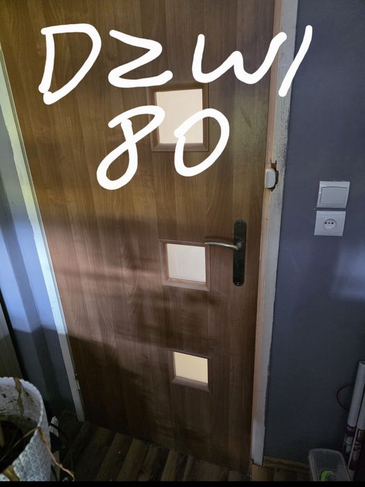 Sprzedam używane dzwi pokojowe