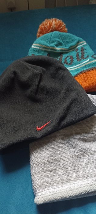 Zestaw czapek zimowych Nike Adidas