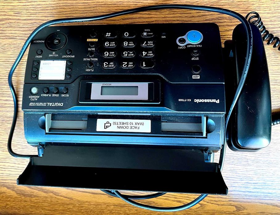 Panasonic KX-FT938 Факс з АВН та інші круті функції