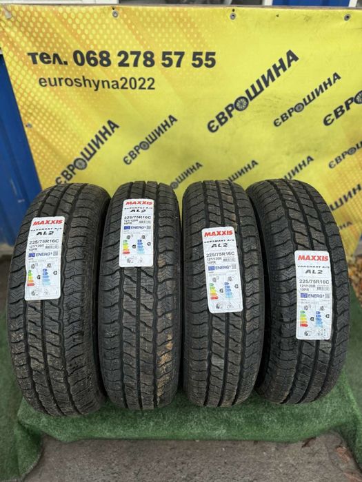 Maxxis Vansmart A/S 225/75r16c 120/121 резина шини нові склад оригінал