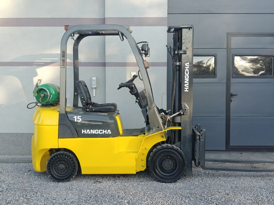 Wózek Hangcha 1.8T Lpg 2008r Triplex 4.5m 4 Sekcja Silnik Nissan