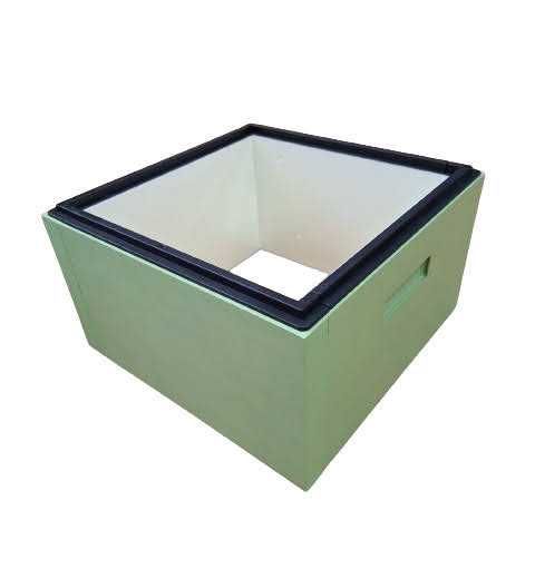 Korpus wielkopolski 10-ramkowy Styrodur 700 kPa gr. 35 mm malowany