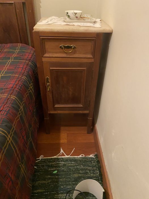 Quarto antigo mogno macico restaurado negociavel