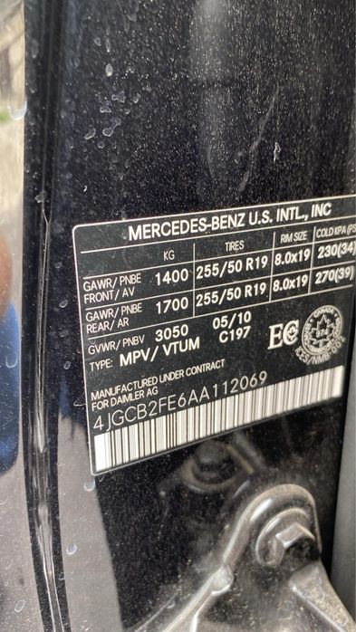 Продам Mercedes R classe 2010