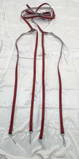 Віжки,ліци пароконні, стропа обшита шкірою