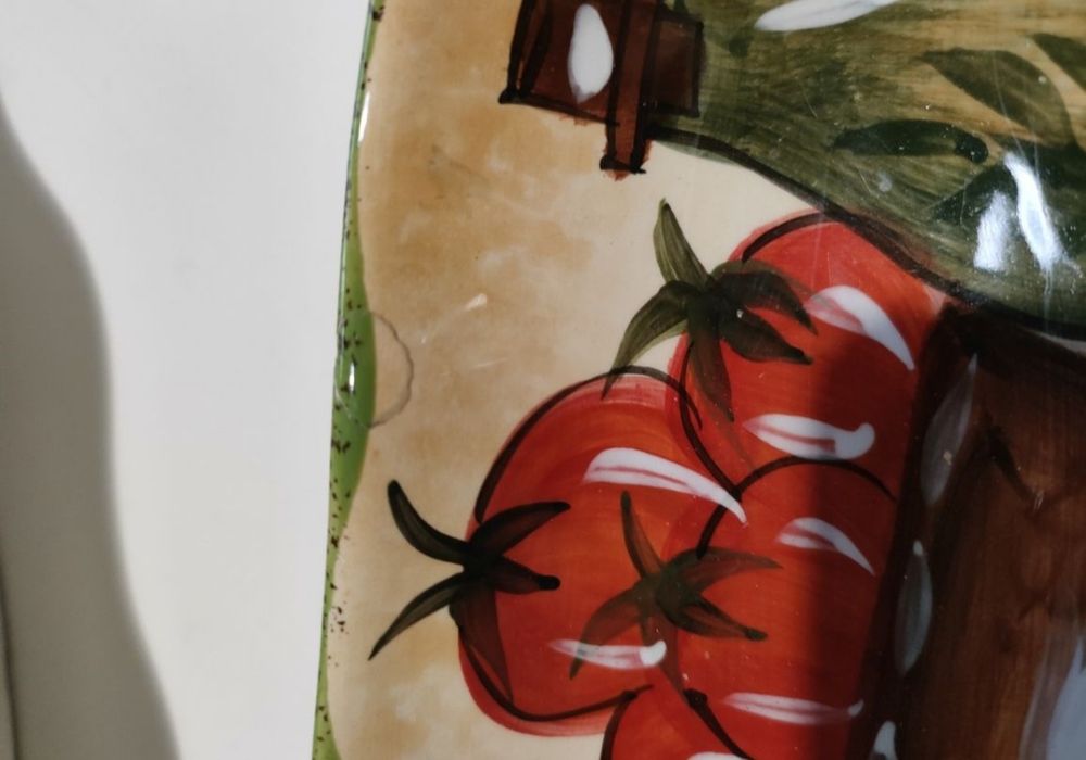 Ceramika ręcznie malowana Domestic by Mäser zestaw