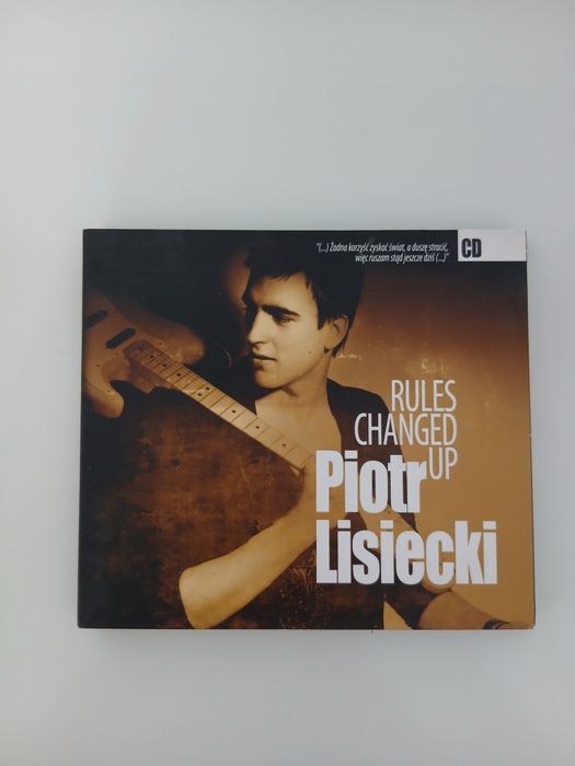 Piotr Lisiecki "Rules changed up" płyta CD