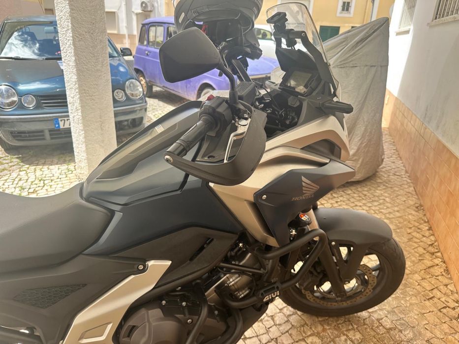 Honda NC 750dct -completa, top case + malas Shad!