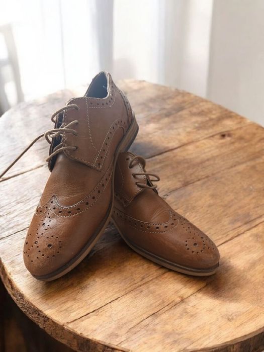 Броги, оксфорди 22 см шкіра