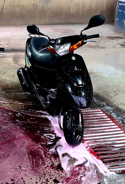 Мопед Suzuki Lets 2 бабочка