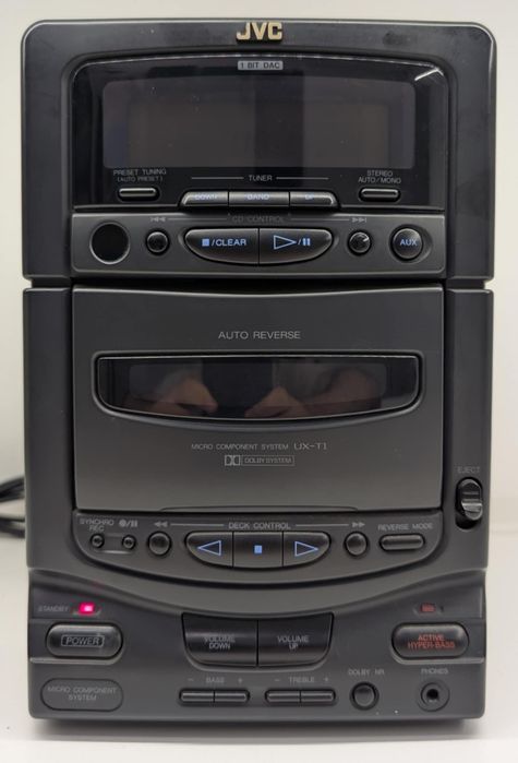 Aparelhagem de som JVC UX-T1