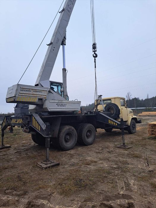 Послуги автокрана Краз телескоп