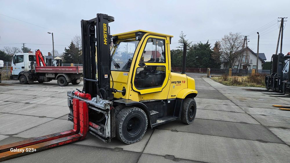 Wózek widłowy Hyster H7.0FT 2019r Kabina  2150mth JAK NOWY