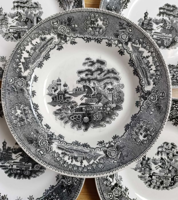 Conjunto de 5 Pratos Sacavém