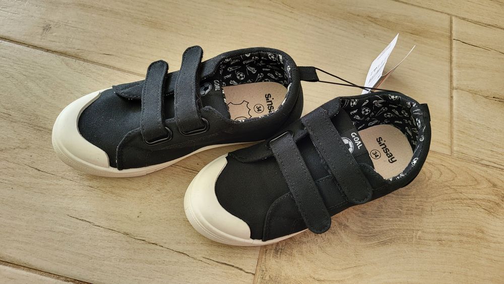 Nowe buty trampki tenisówki r. 34 wkładka skóra 21.5cm w piłki