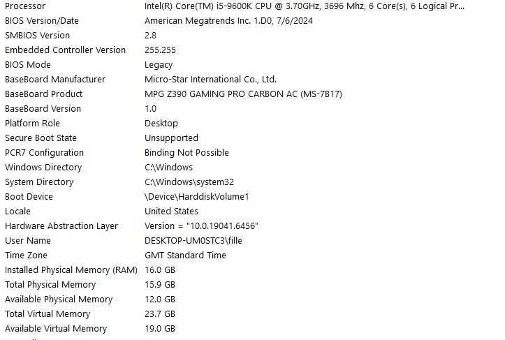 Processador CPU Intel Core i5 9600k