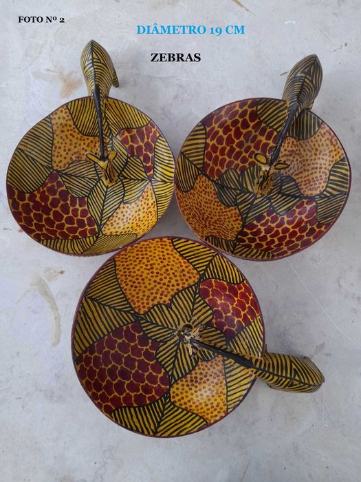 Tigelas decorativas.