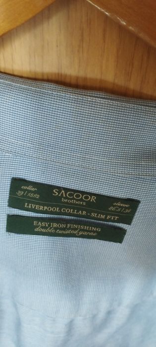 Camisa Sacoor azul S