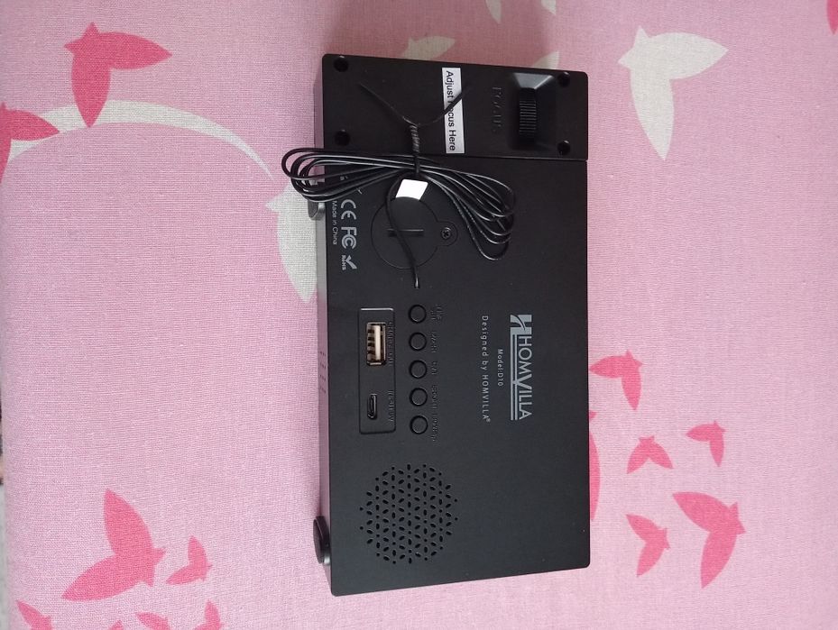 Radio budzik HOMVILLA