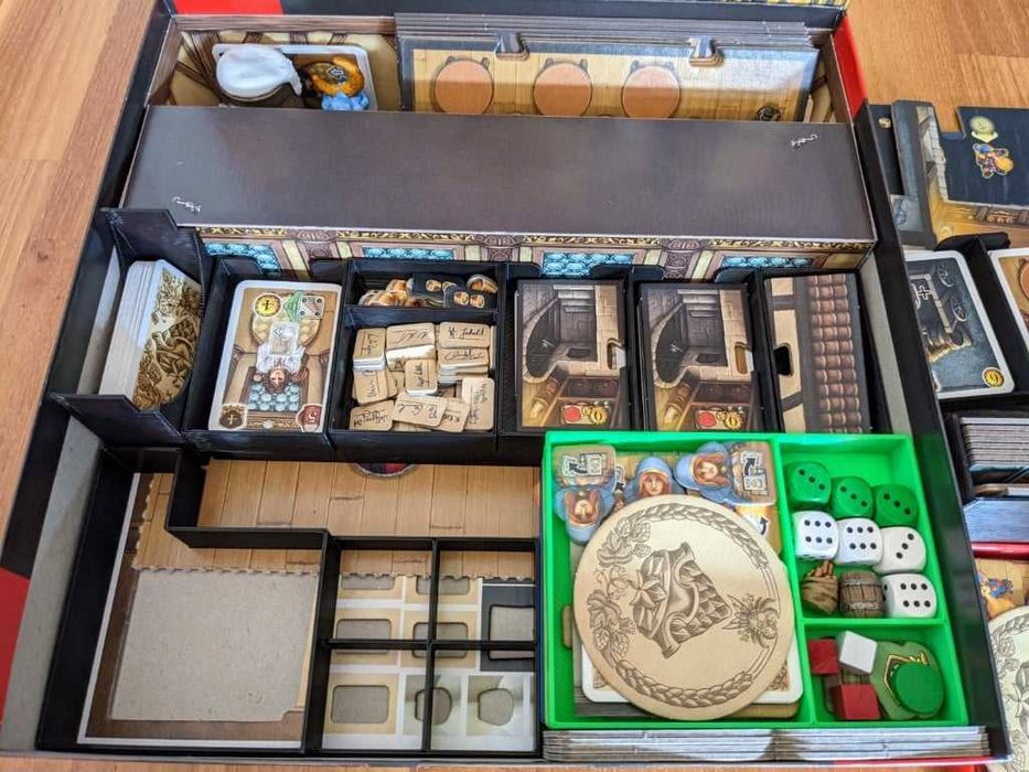 Insert organizer do gry Karczma pod Pękatym Kuflem + Pokoje gościnne