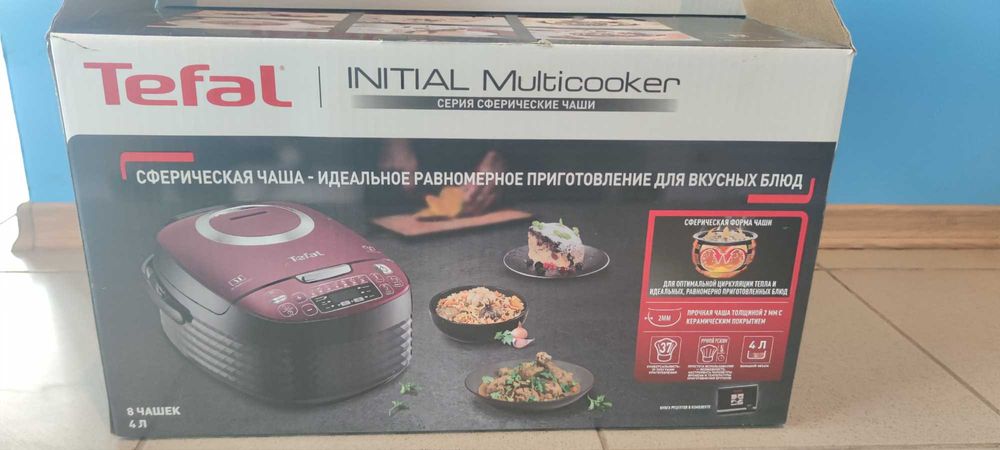 Мультиварка TEFAL Spherical Bowl RK740532