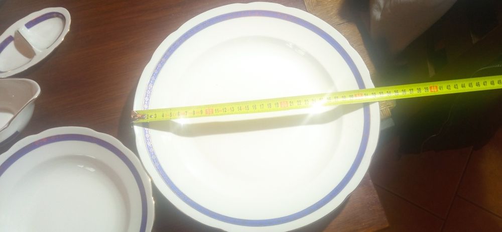 Zastawa obiadowa na 12 osób Ćmielów PRL