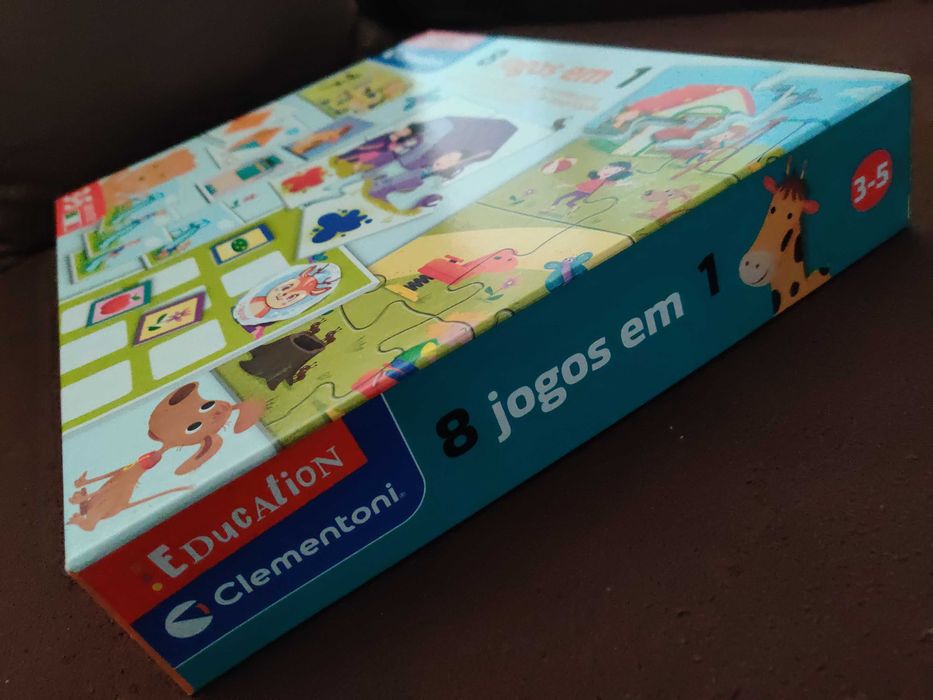 Jogo Clementoni 8 em 1 + Oferta
