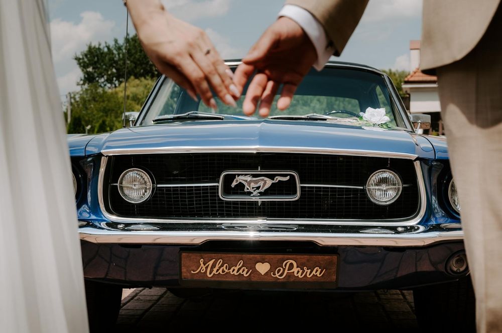 Ford Mustang 1967 rok do ślubu, eventy, filmy, sesje zdjęciowe,