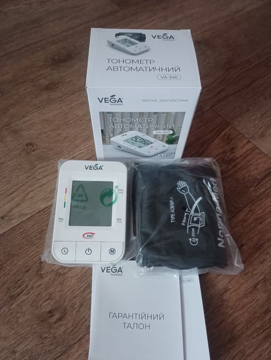 Тонометр VEGA Va-340 новий