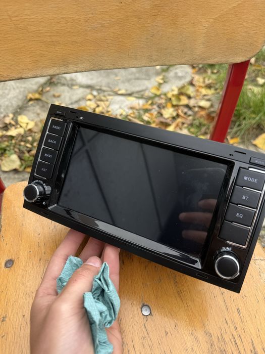 NOWE Radio Android CarPlay Android Auto GPS Bluetooth – VW Touareg T5 Multivan