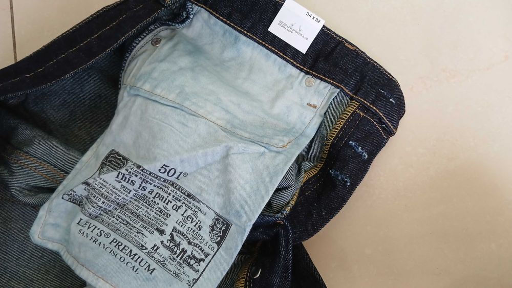 Джинсы Levis 501 Premium Denim, НОВИЙ СТАН, Премуим Джинс Левис