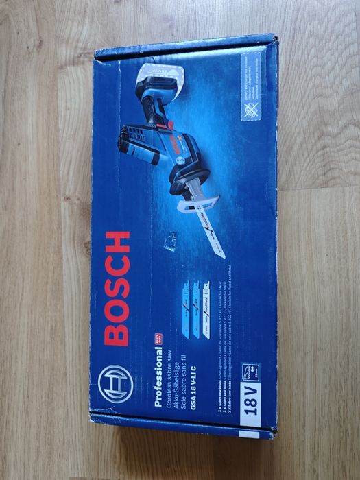 Piła szablasta akumulatorowa 18V 21 mm GSA 18V-LI C BOSCH Professional