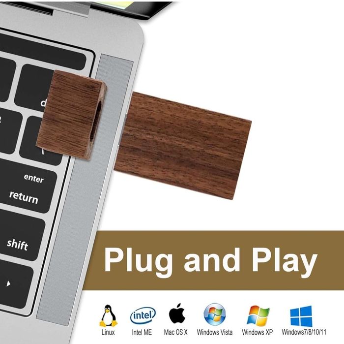 BOS USB Speed ​​Flash Pen Drive z napędem ,drewnianym do biznesu,