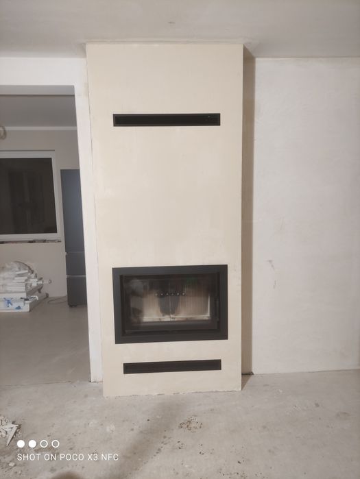 Kominek nowoczesny Antek deco 10 kw z montażem