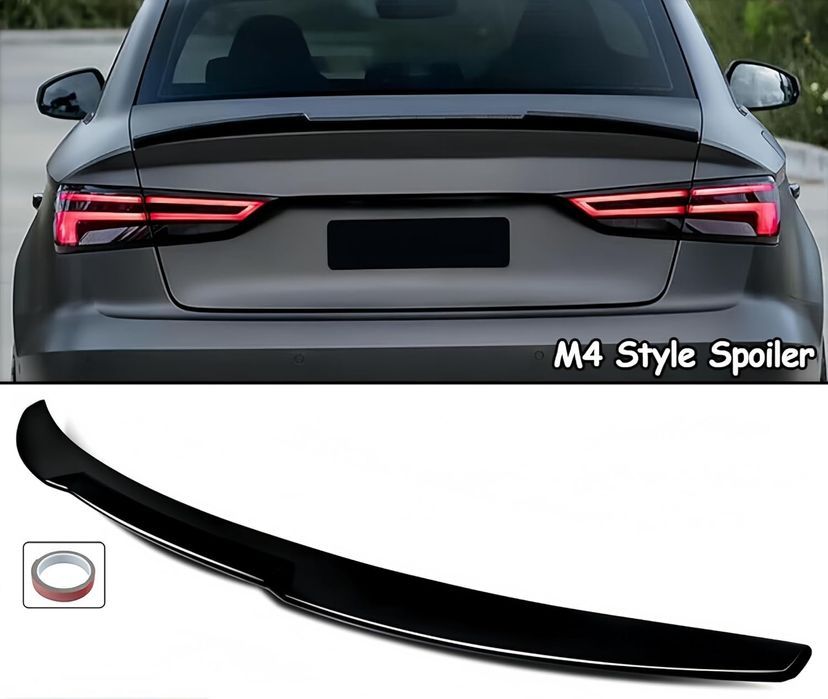 Lotka Spoiler Klapy Bagażnika Audi A3 S3 8V 13-20 Sedan Połysk