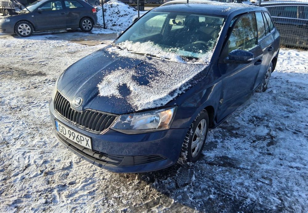 Skoda Fabia III kombi 2018 rok 1,0mpi LPG 165 tys km uszkodzony