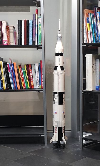 1 МЕТР ВИСОТА! 100% деталей Lego IDEAS nasa Apollo Saturn V 21309 лего