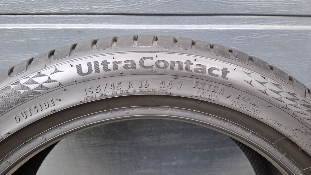 Continental 195/45 R16 UltraContact 7.3 mm 2024