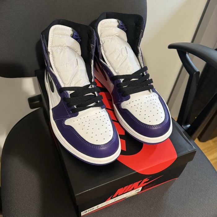 Jordan 1 Retro High Court Purple White