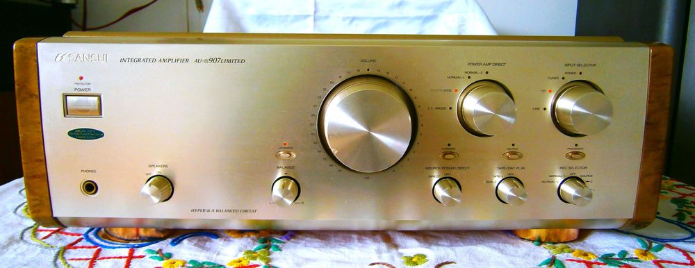 SANSUI AU-907KX アンプ ジャンク品 Sansui au α907 limited Joniny • OLX.pl