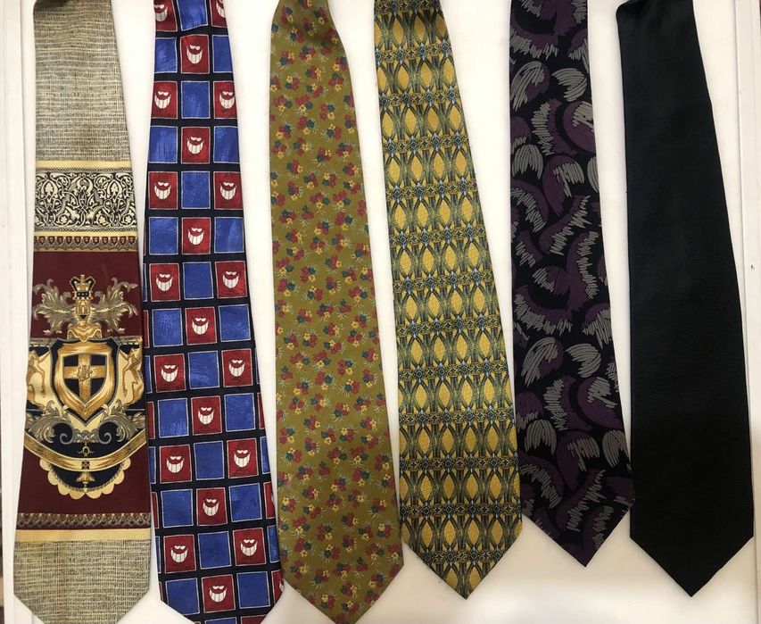 Галстуки разные ретро