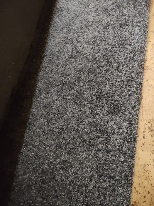 Ковролін 4*3,2 м, сірий, в гарному стані