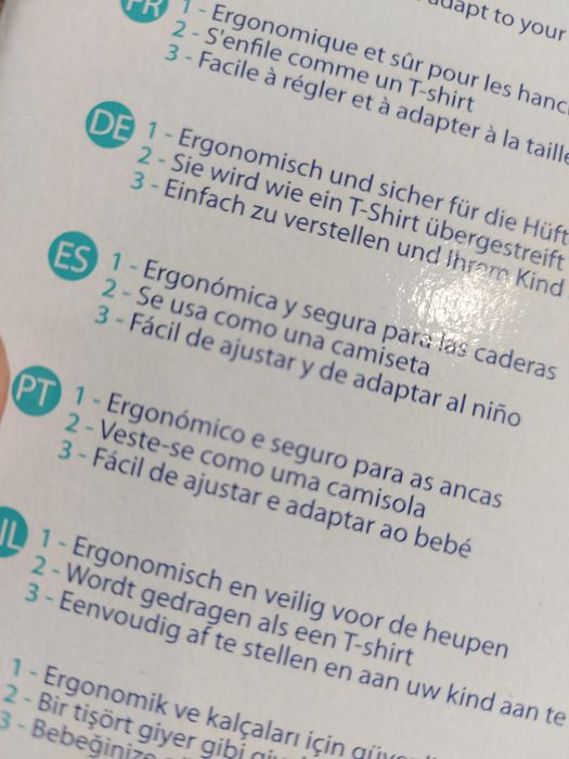 Marsupio easyfit.