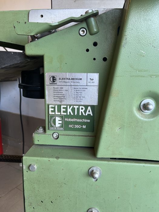Grubościówka Elektra Beckum HC260 3,1 kw 230v Szczytno