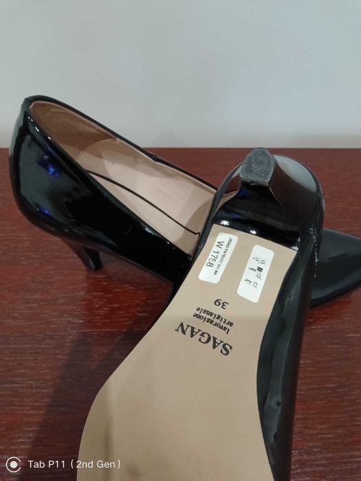 Eleganckie szpilki z firmy Sagan rozm.39