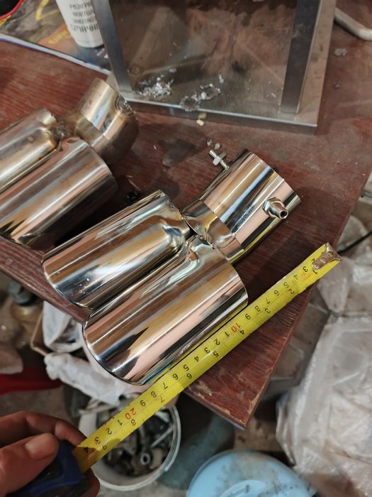 Насадки 2шт на глушник, вихлоп